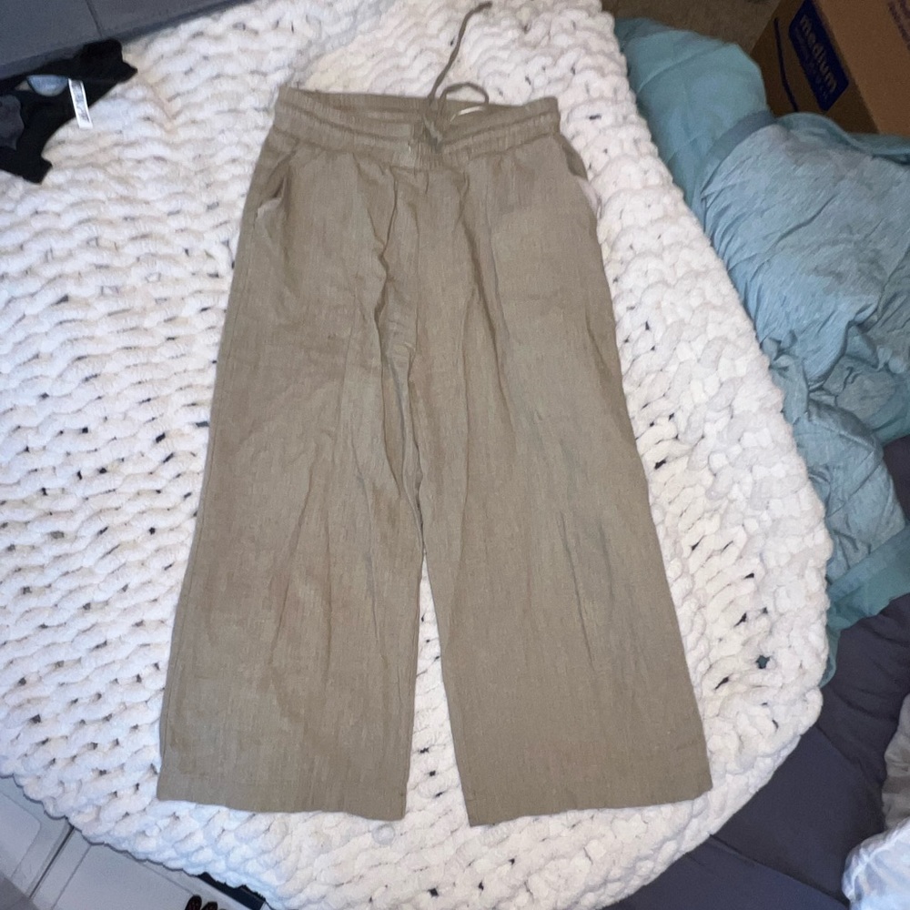 Elegant Tan Women's Pants